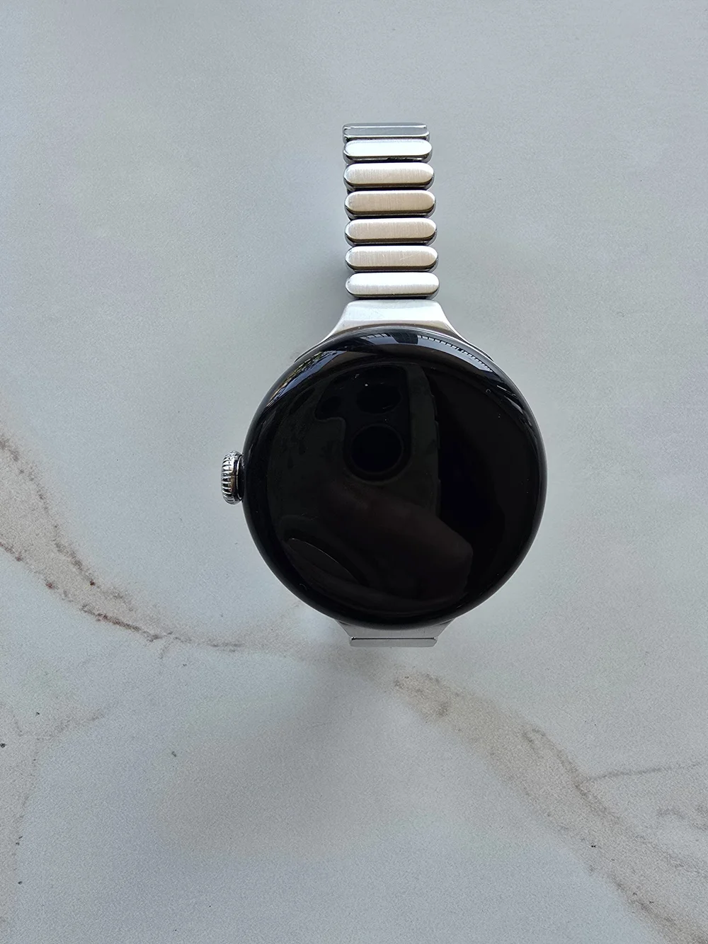Google PIXEL 2 And Slim Metal Silver Band